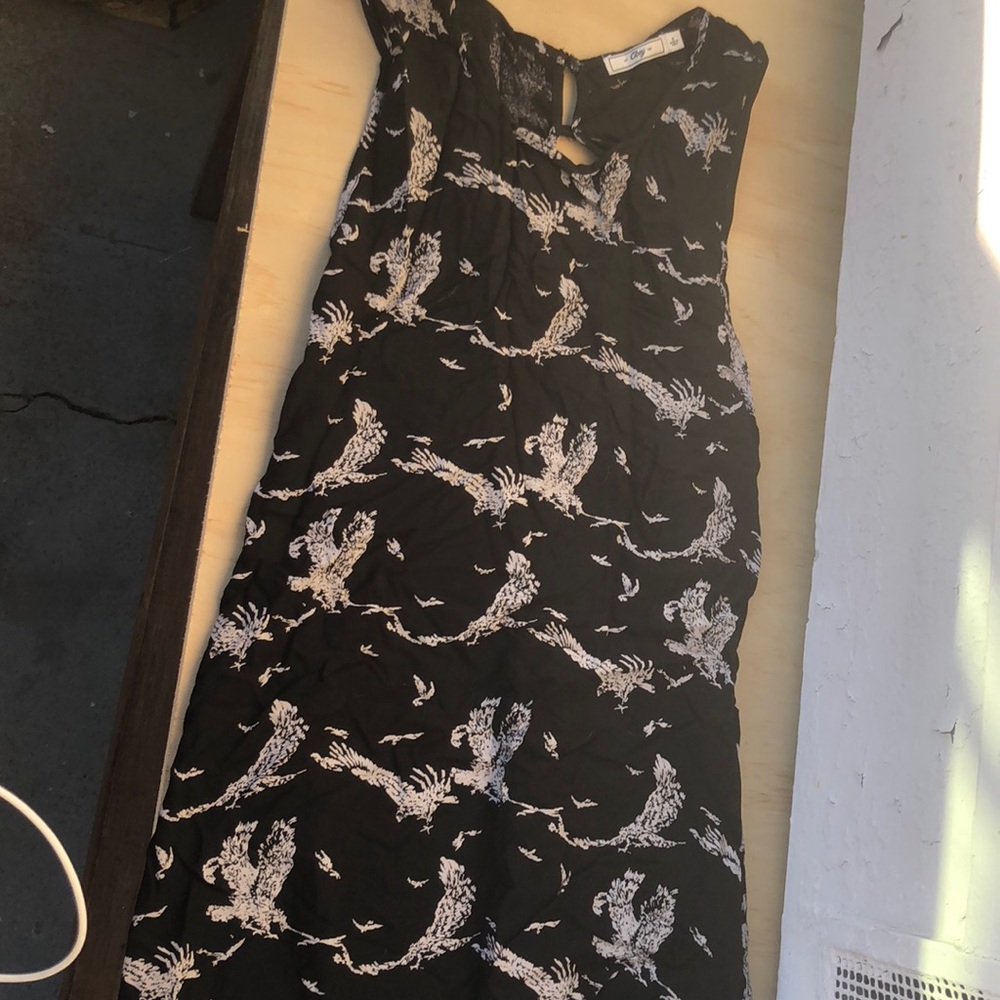 Obey short dress with open back